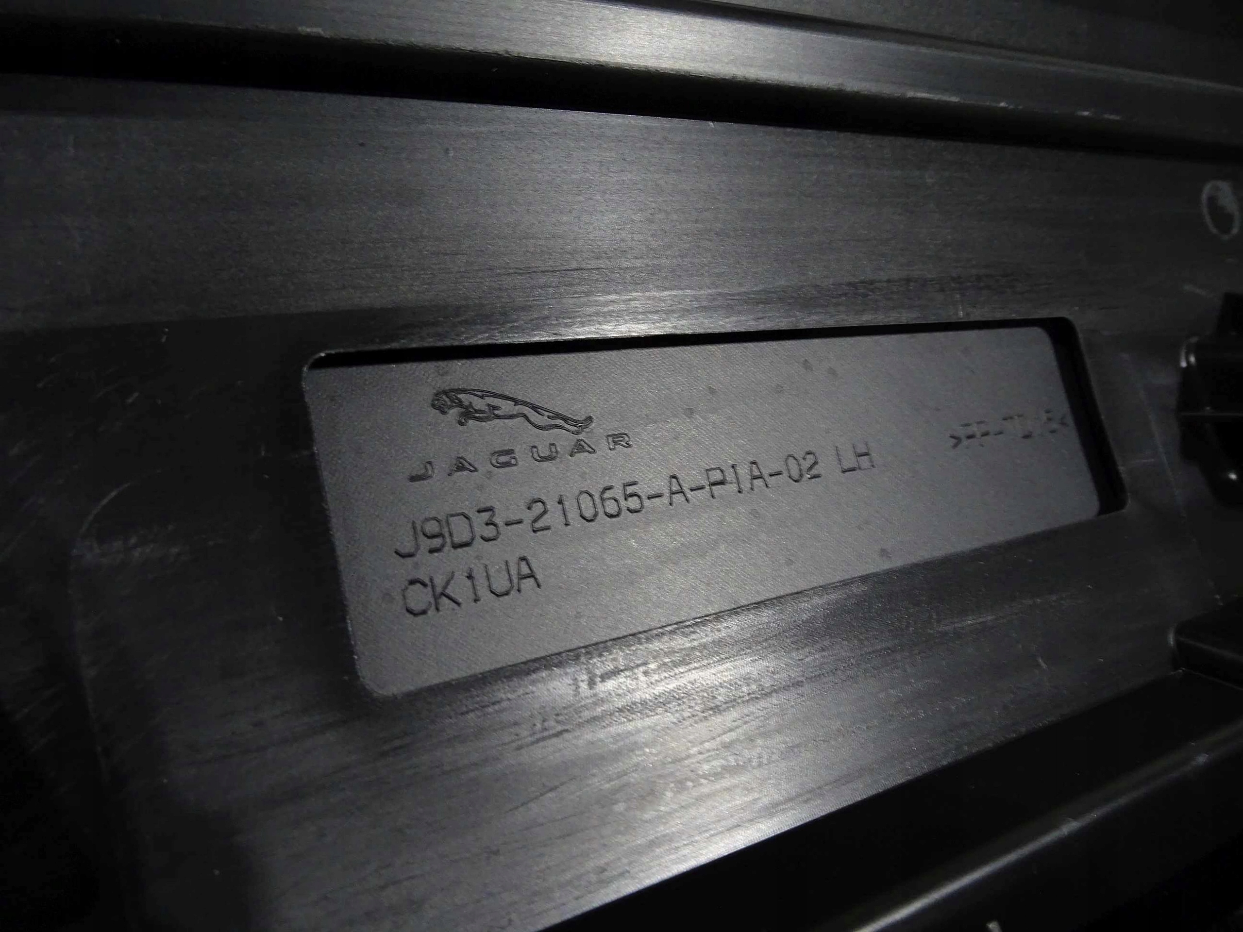 NOWA listwa drzwi przod CARBON JAGUAR I PACE 2018 Installation side left