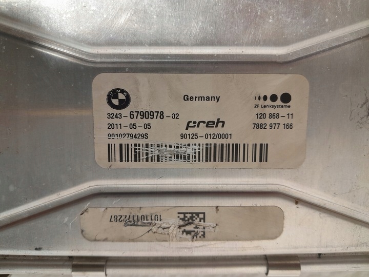 BMW X6 E71 module control unit ACTIVE STEERING 6790978