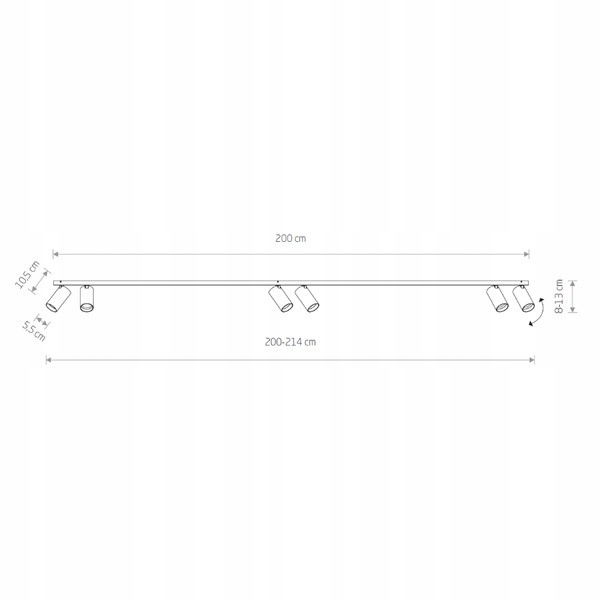 PLAFON LAMPA SUFITOWA NOWODVORSKI MONO IV 7813 BIAŁY Rodzaj reflektor sufitowy