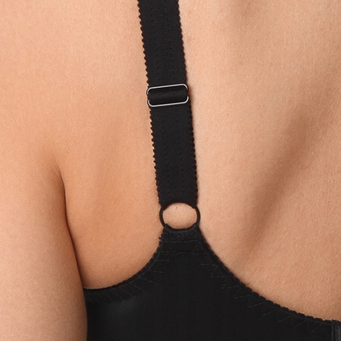 Biustonosz PODTRZYMUJĄCY biust korygujący Conte RB7018 czarny Rodzaj modelujący