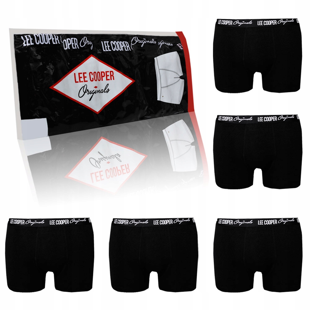 

Lee Cooper Bokserki Męskie BM802 5szt. 3XL