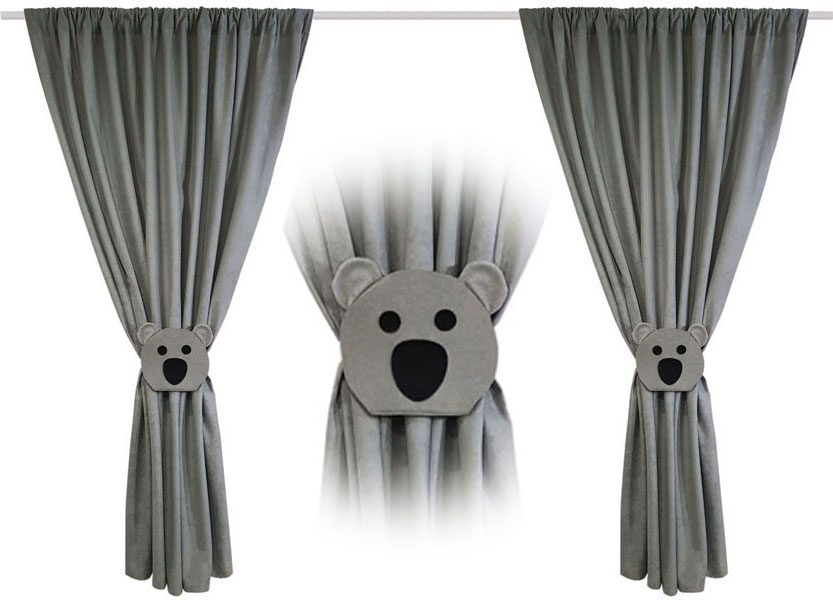 2x ГОТОВЫЕ ШТОРЫ для детской комнаты 145x180