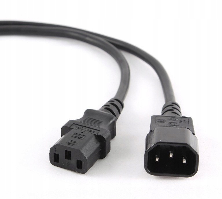 

Kabel zasilający, przedłużający Iec 320 C13/C14