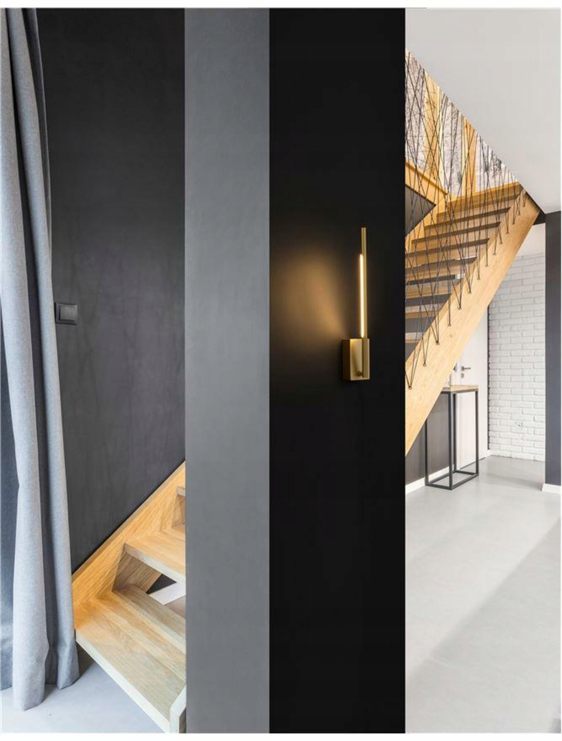 Nova Luce nástenné svietidlo Raccio zlatý kov a akryl Led 4.6W 230V 3000K Ip