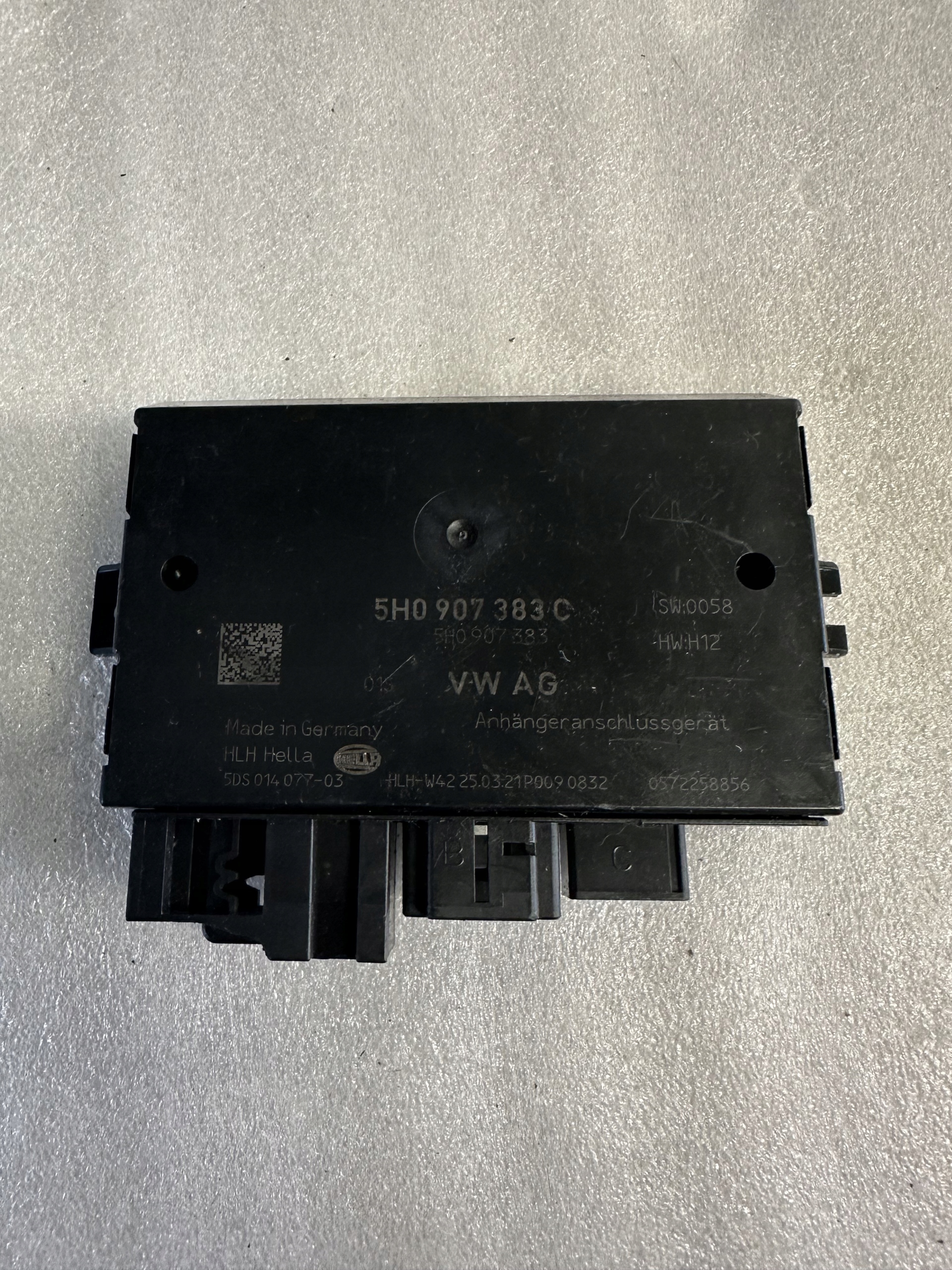 !5H0907383C VOLKSWAGEN MODUŁ STEROWNIK HAKA!