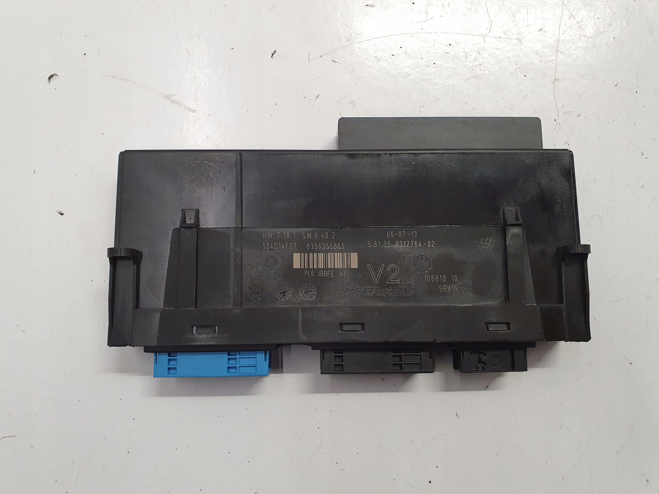 BMW F10 F11 LIFT MODUŁ KOMFORTU 9312764