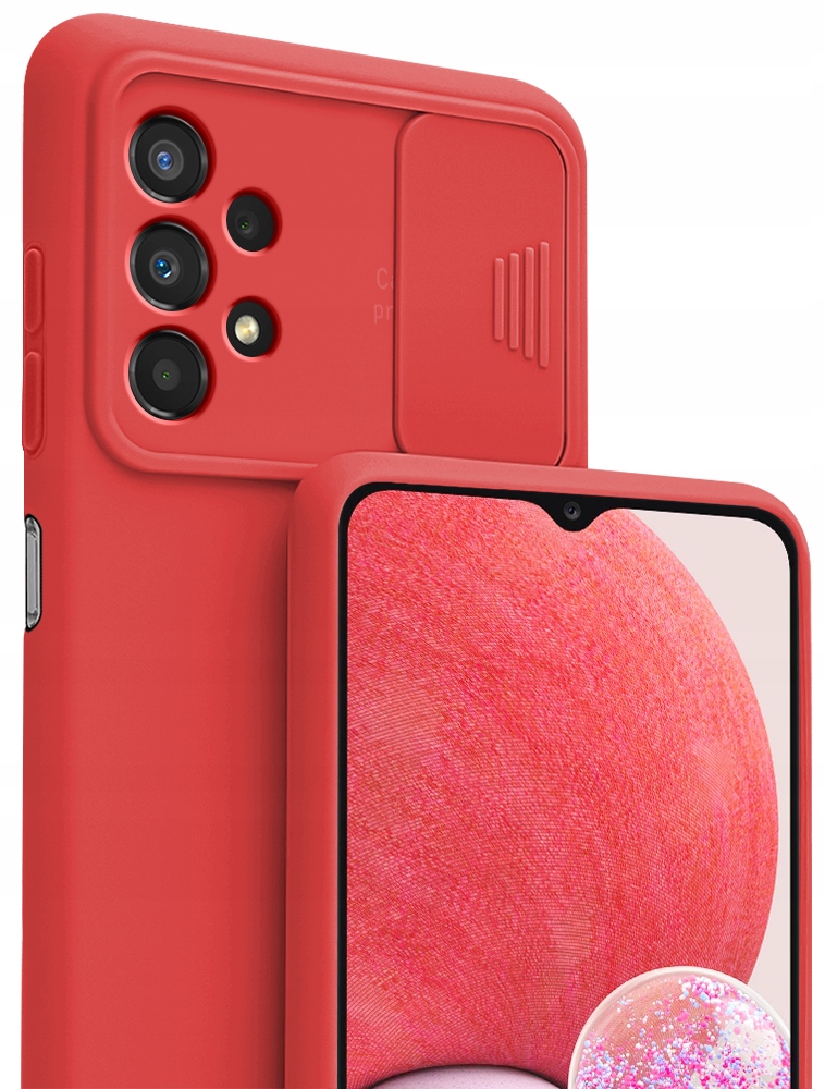 

Etui Silicone CamShield Szkło do Samsung A13 4G