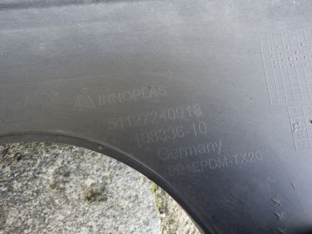 BMW 1 F20 F21 bumper rear