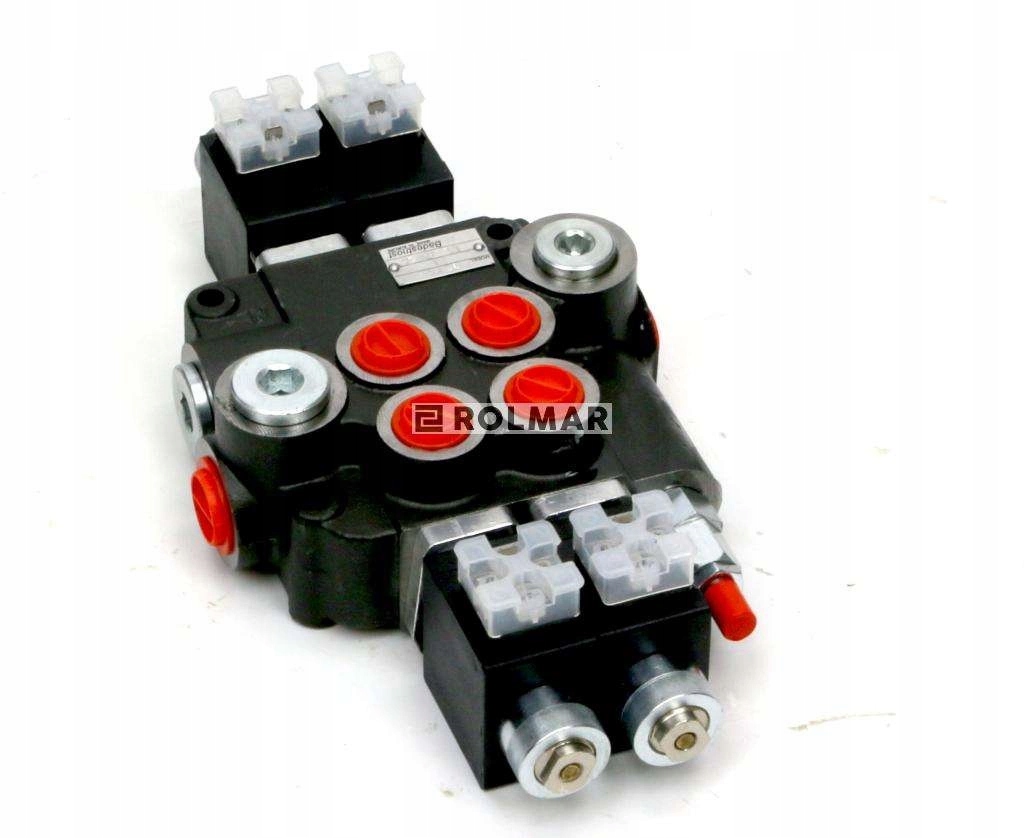 Hydraulický rozdělovač 2-sekc. elektrický 80L