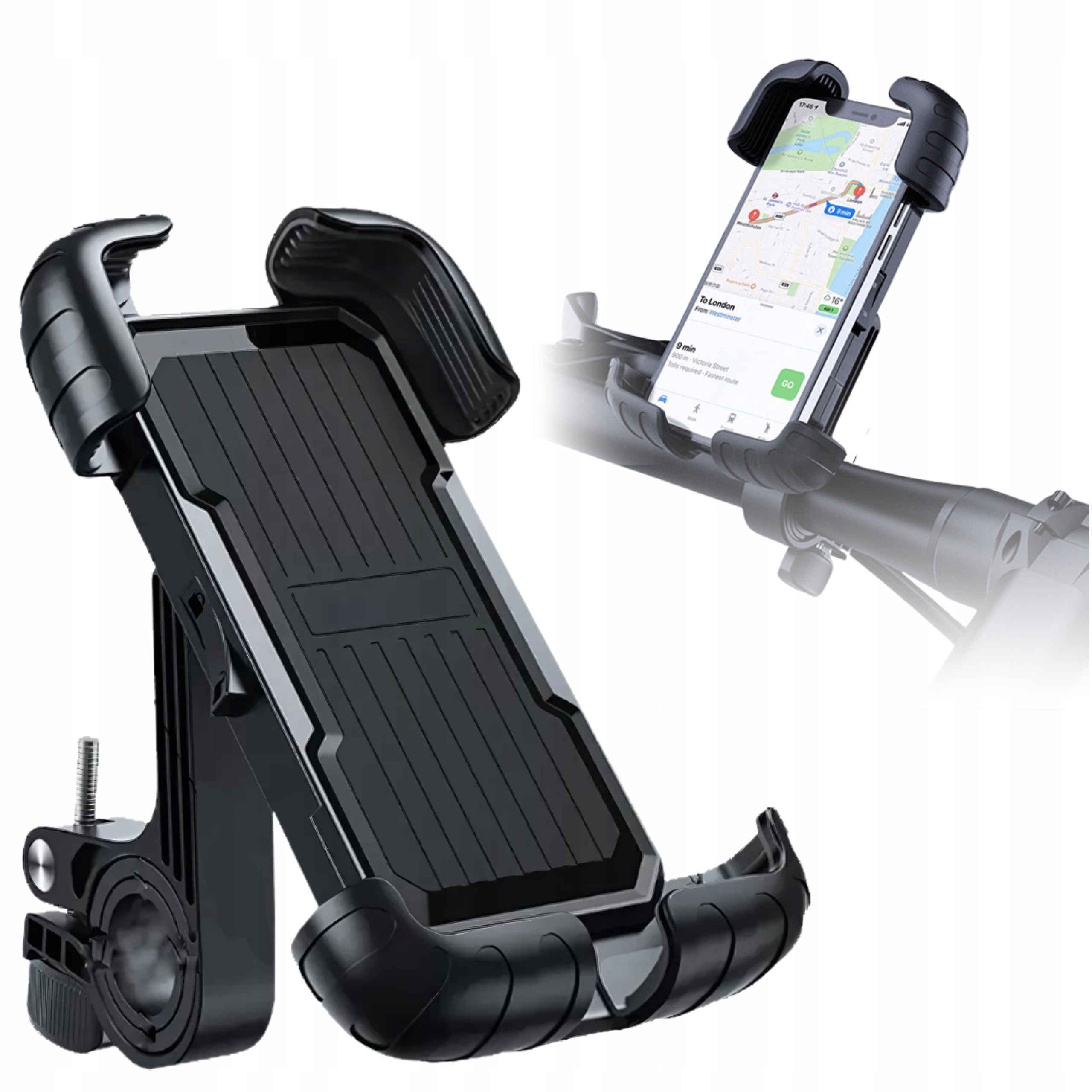 UCHWYT ROWEROWY NA TELEFON ROWER MOTOR MONTOWANY NA KIEROWNICĘ GXR-5