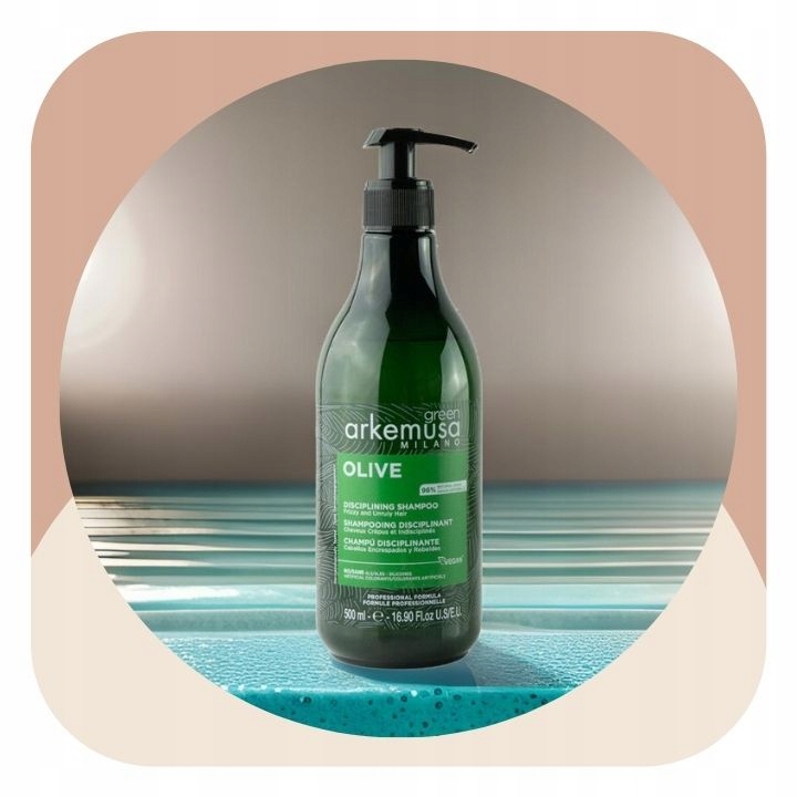Šampon pro krepaté vlasy Arkemusa Green Olive Discipling 500 ml