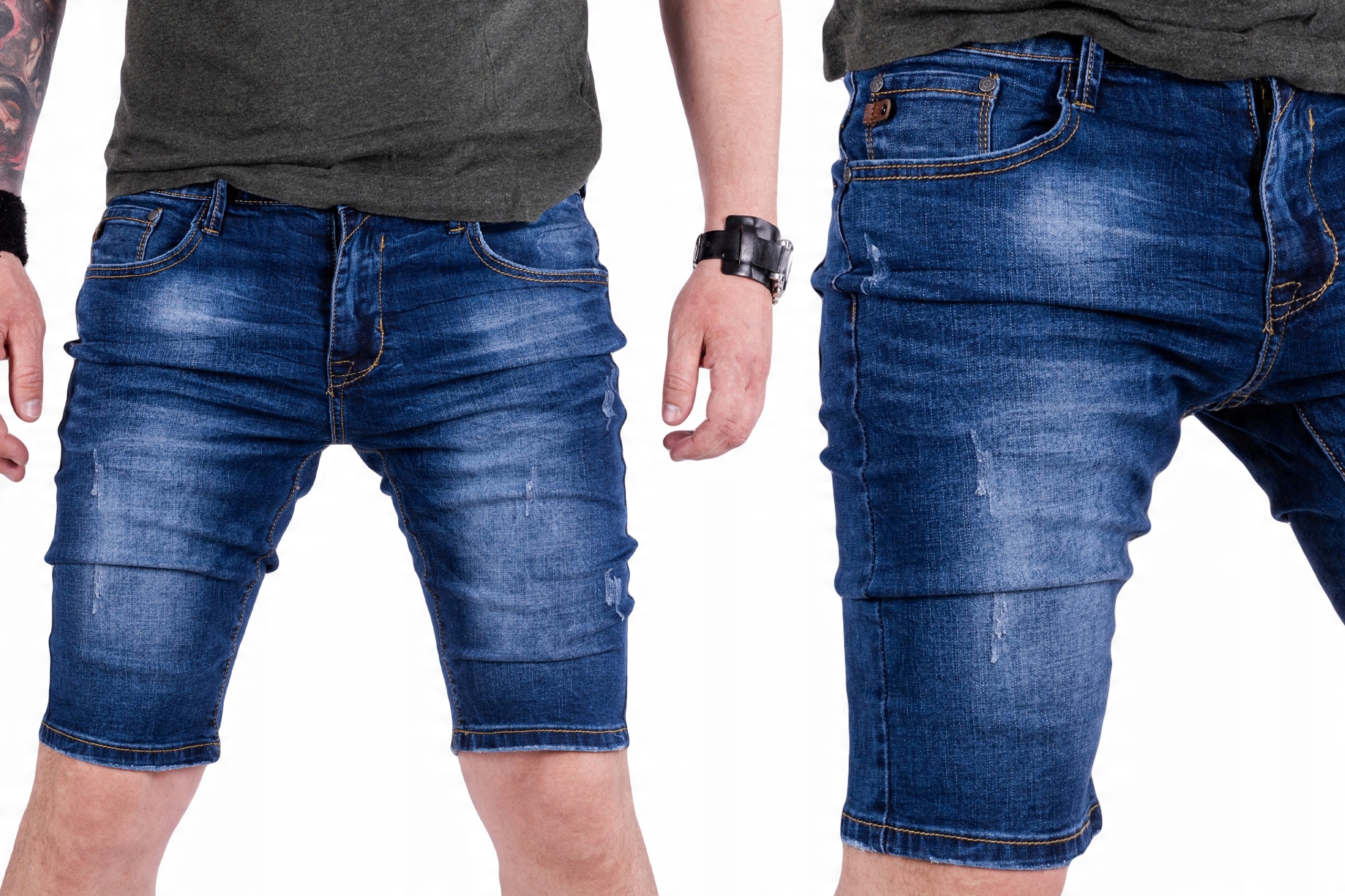 

Donato Krótkie klasyczne Jeans Spodenki R.34