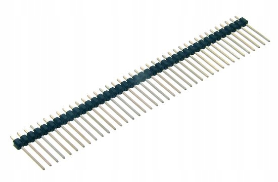 

Złącze Goldpin Dystans 1X40 -2,54 Proste Do Druku