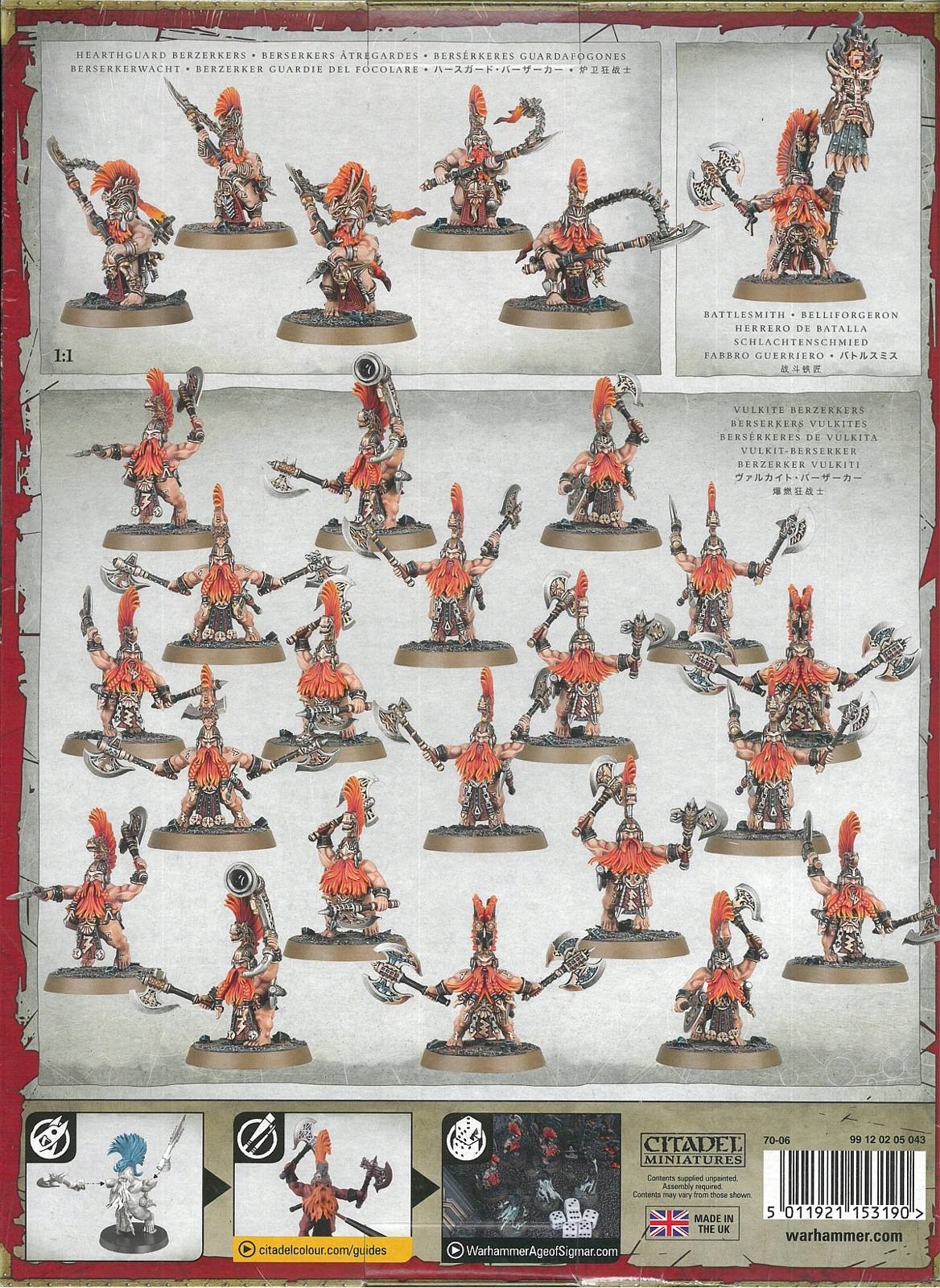 Fyreslayers Vanguard Set - zestaw startowy System Warhammer Age of Sigmar