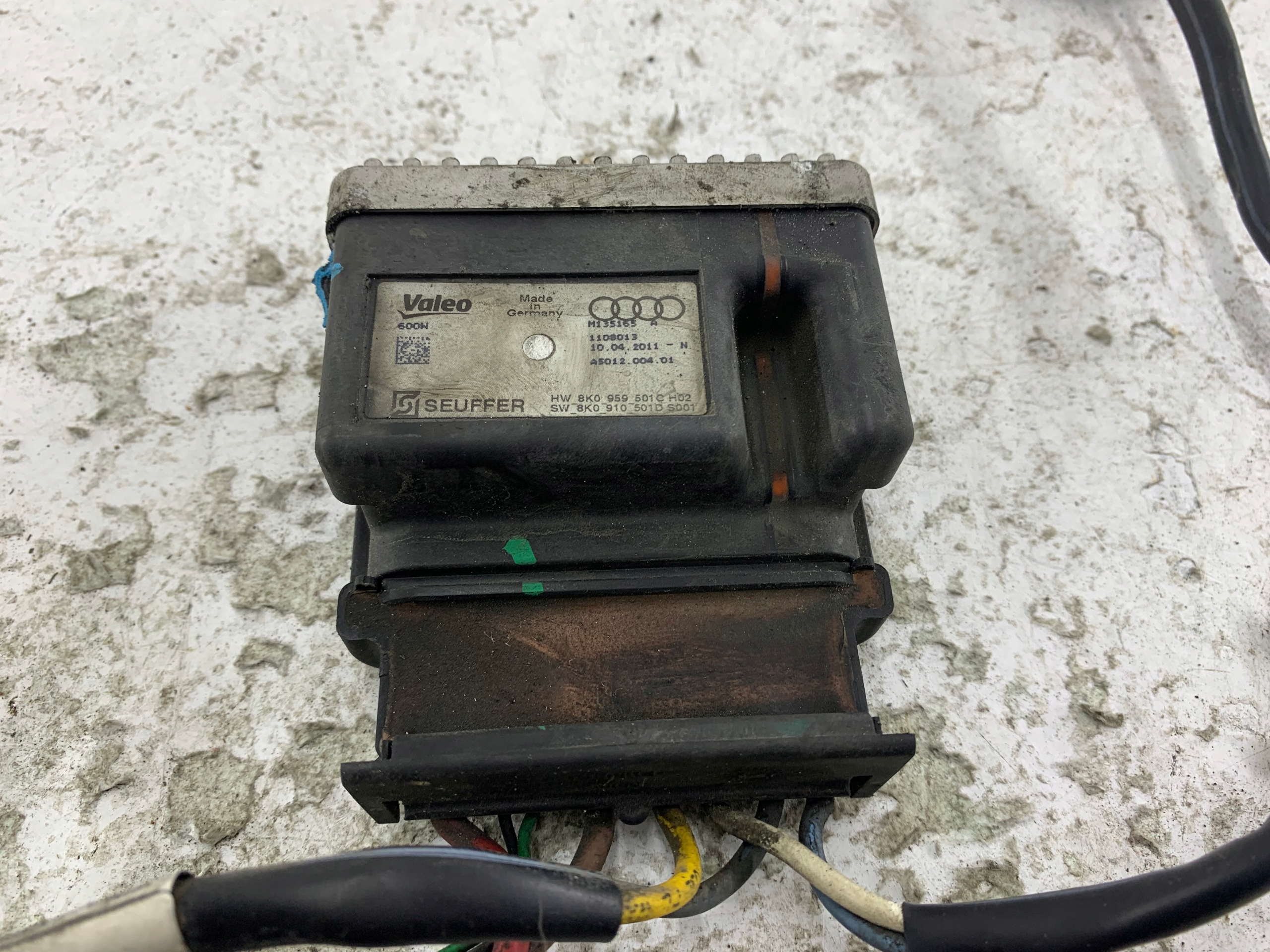 AUDI A4 B8 2.0 modulo VENTOLE 8K0959501C