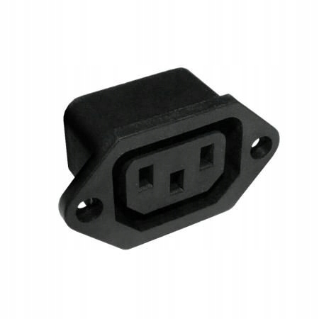 

Gniazdo IEC320 C13 10A komputerowe do obudowy