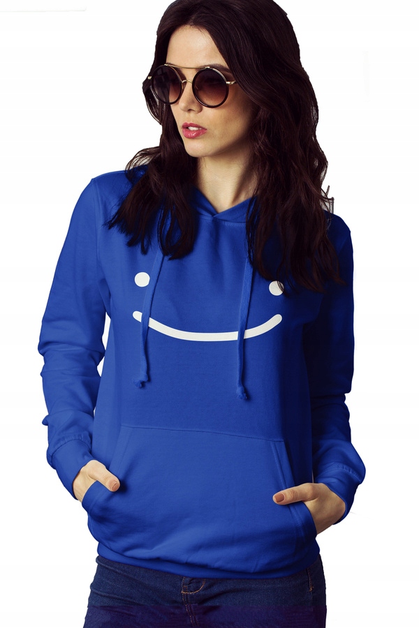 

Bluza damska Dream kangurka Minecraft r.blue S