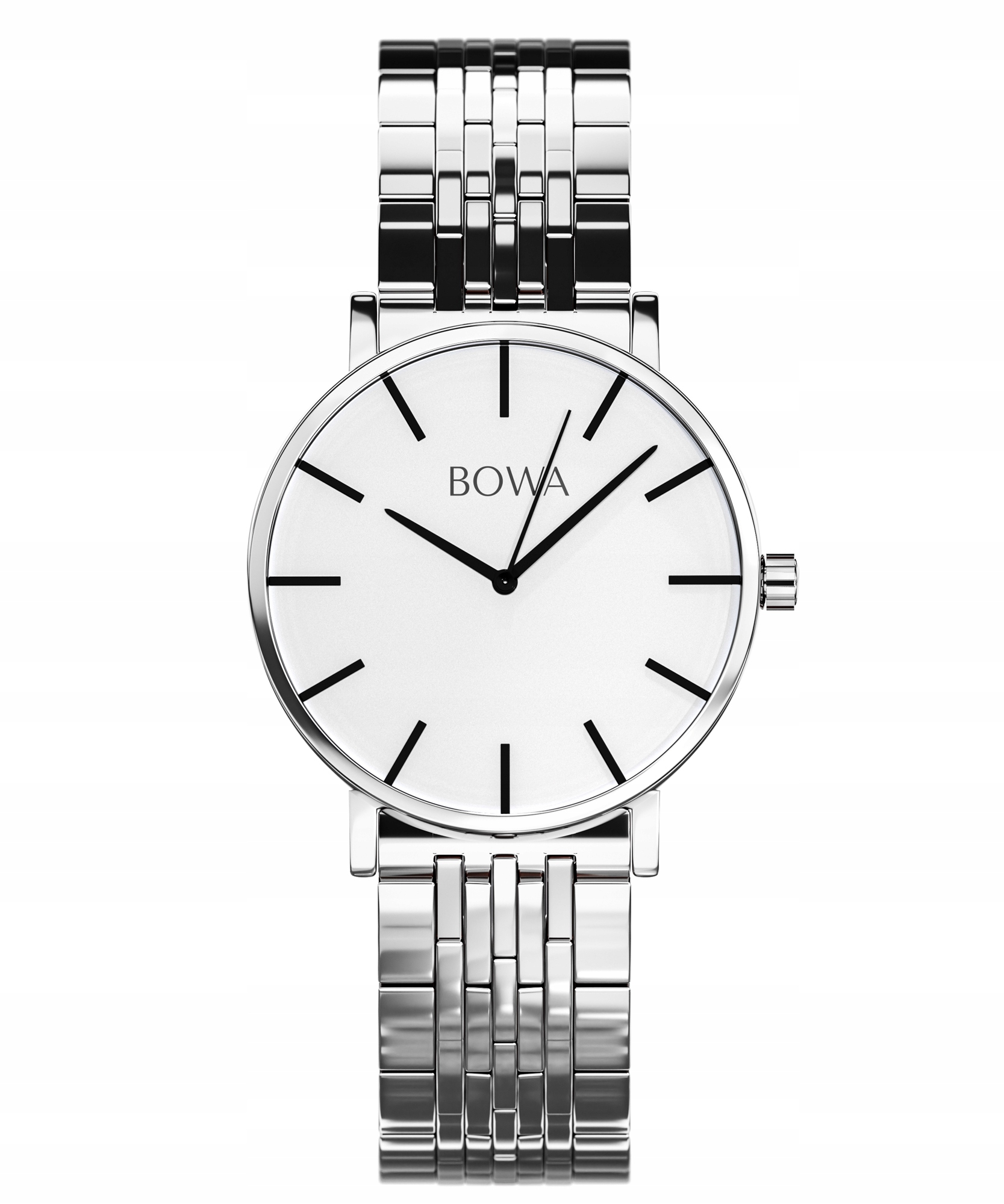 Dámské hodinky Bowa Tokyo White Silver Steel 33