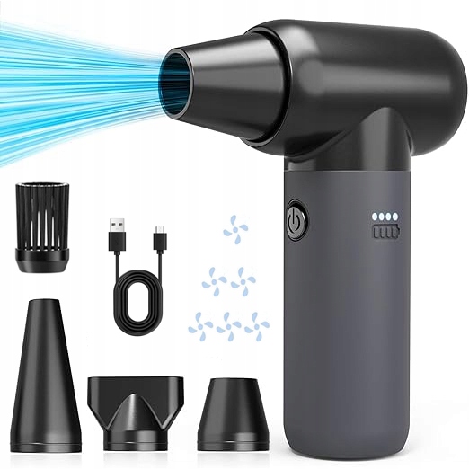 Vzduchový Čistič Stlačeným Vzduchem 3 Rychlosti 180000 Ot./min Elektrický Vzduchový Čistič Pro Domácnost/auto