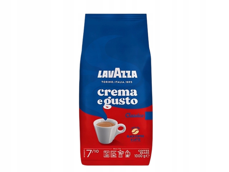 Kawa ziarnista Lavazza Crema e Gusto Classico 1 kg