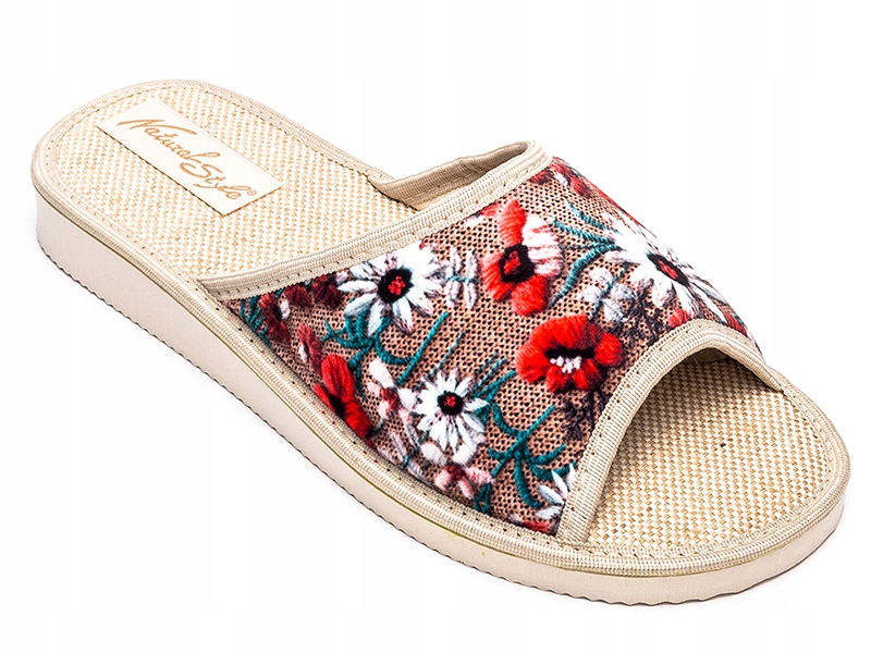 

Kapcie damskie Natural Style NS-039 Brązowe 41