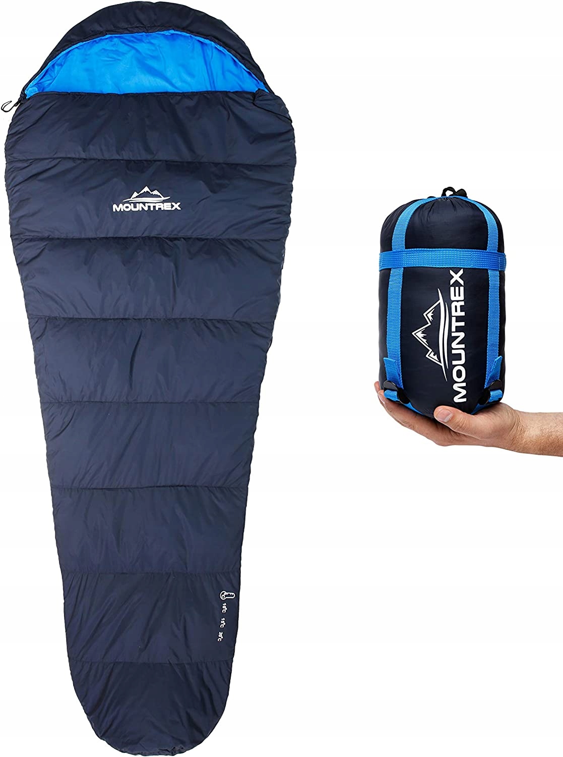 Spací pytel Mountrex Mumia 205 x 80 cm +10 -10 stupňů