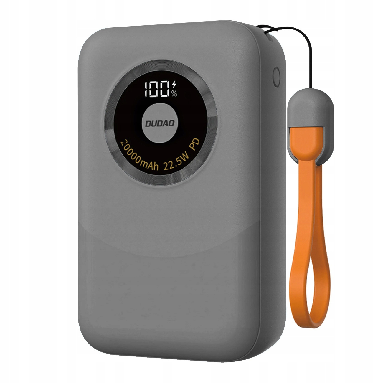 Powerbanka K21 Mini 10000 mAh 22.5 W Usb-a Usb-c šedá