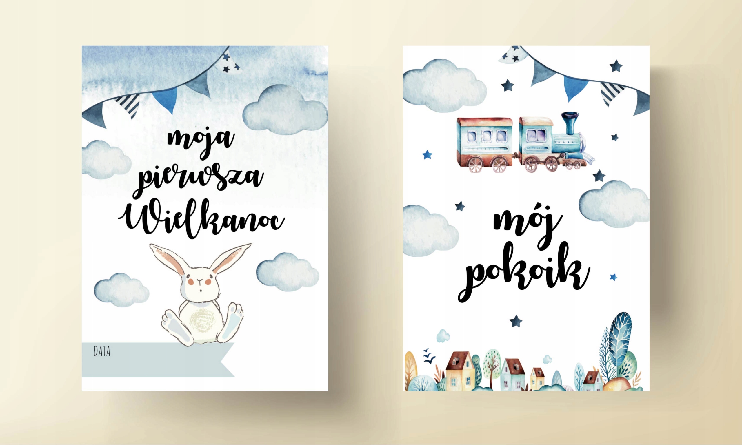Karty do zdjęć PIERWSZY ROK ŻYCIA 32 karty jednostronne + kartonik Rodzaj karta
