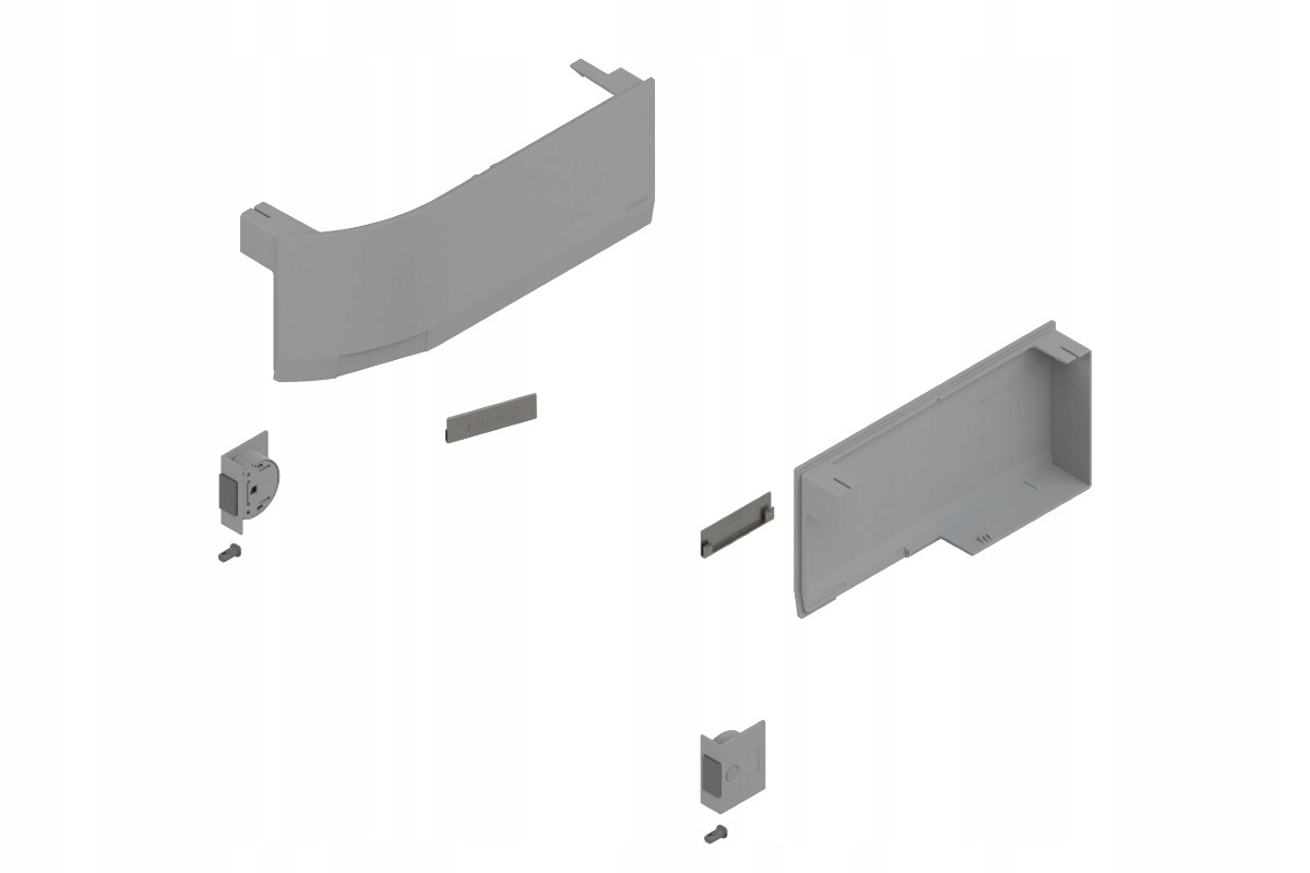Blum 23K8000 Přední výklopný Aventos Hk top, sada krytek (včetně záslepek)