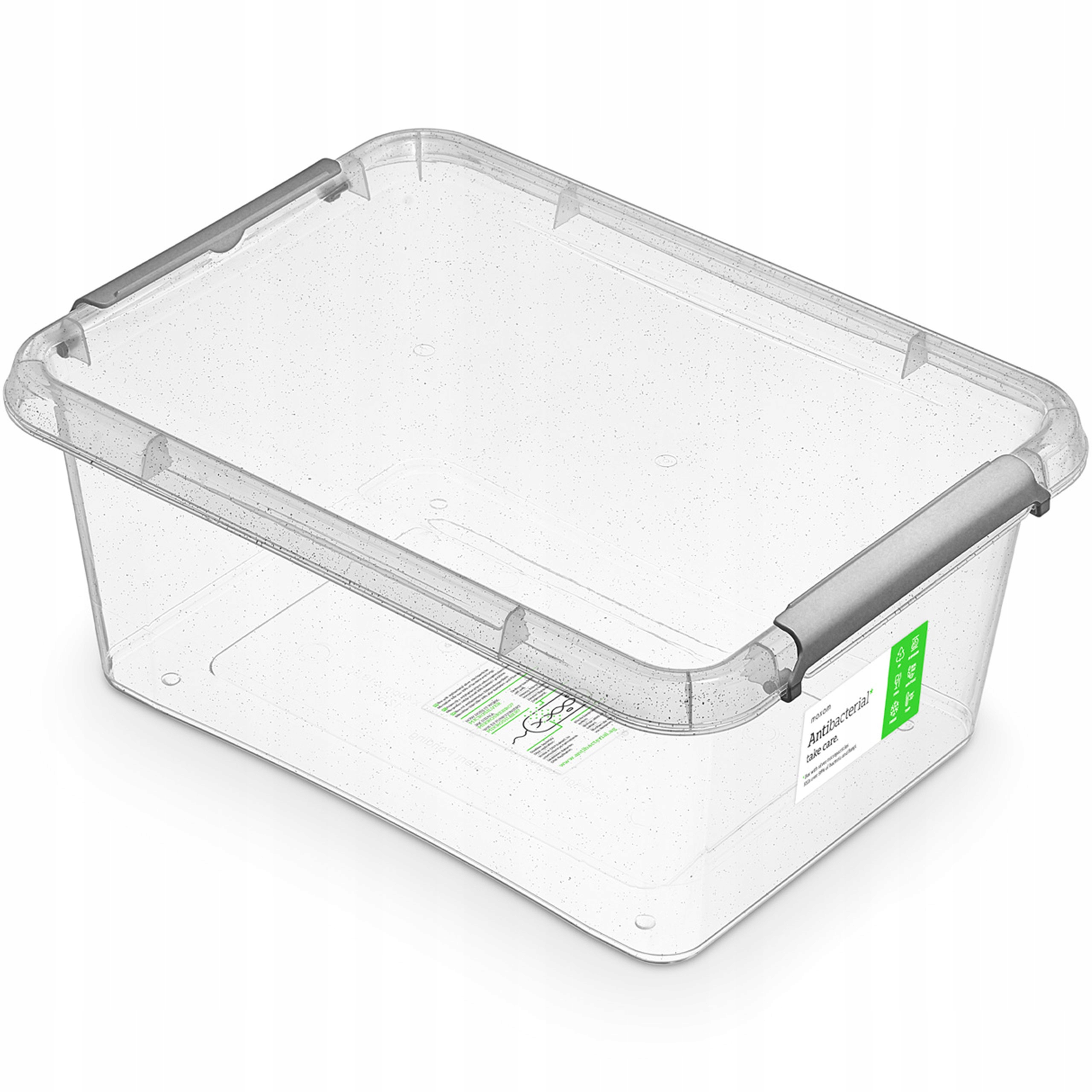 

Duży Pojemnik Box Na Żywność Antybakteryjny 12,5L
