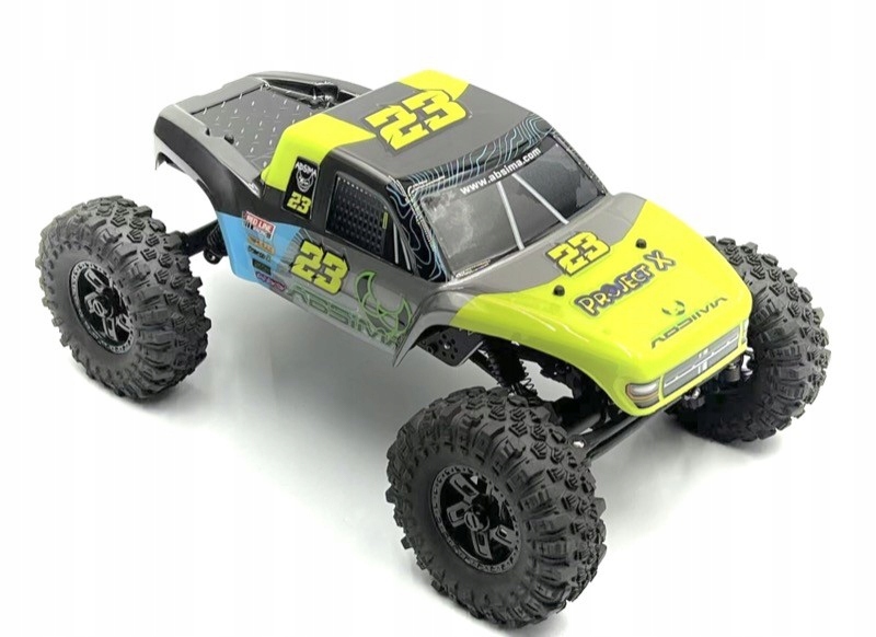 1:18 Brushless Crawler The Goat citronově zelená Rtr Absima 18051