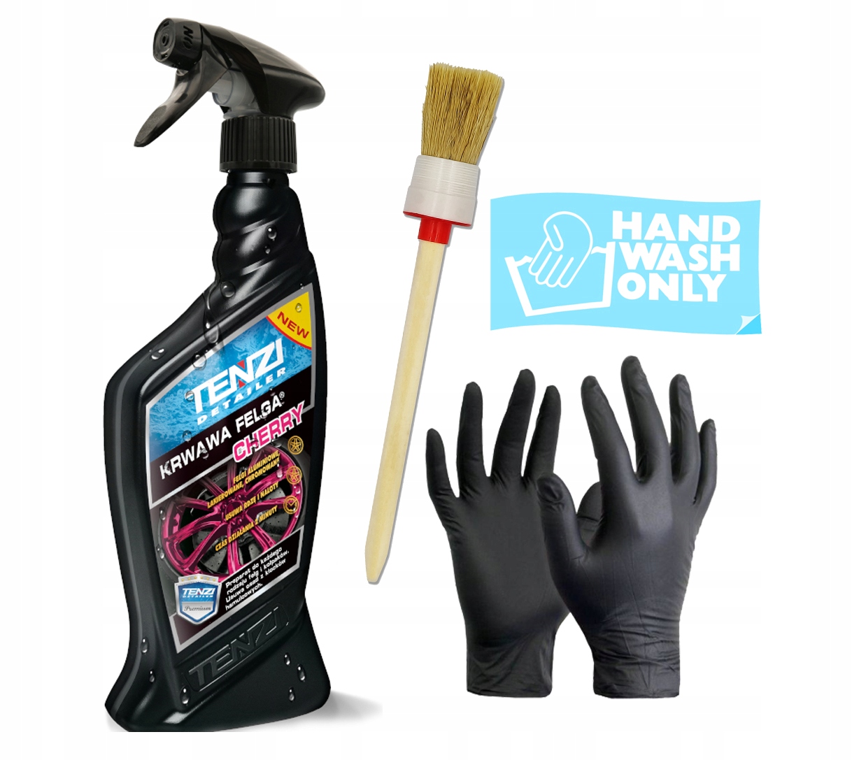 TENZI DETAILER KRWAWA FELGA CHERRY 600ML ZESTAW