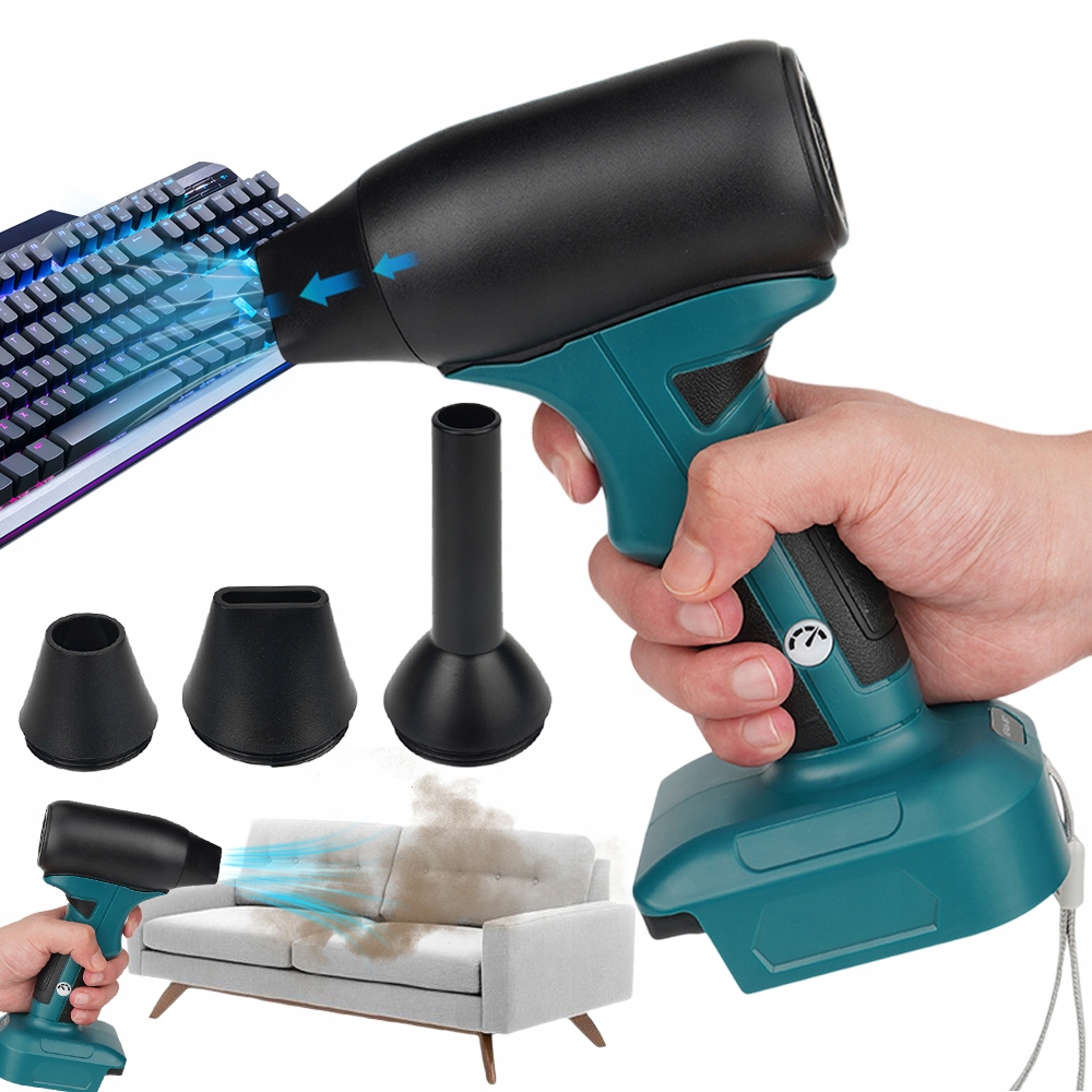 Ręczna Dmuchawa Akumulatorowa 30M/S Do Suszenia Powierzchni I Czesci