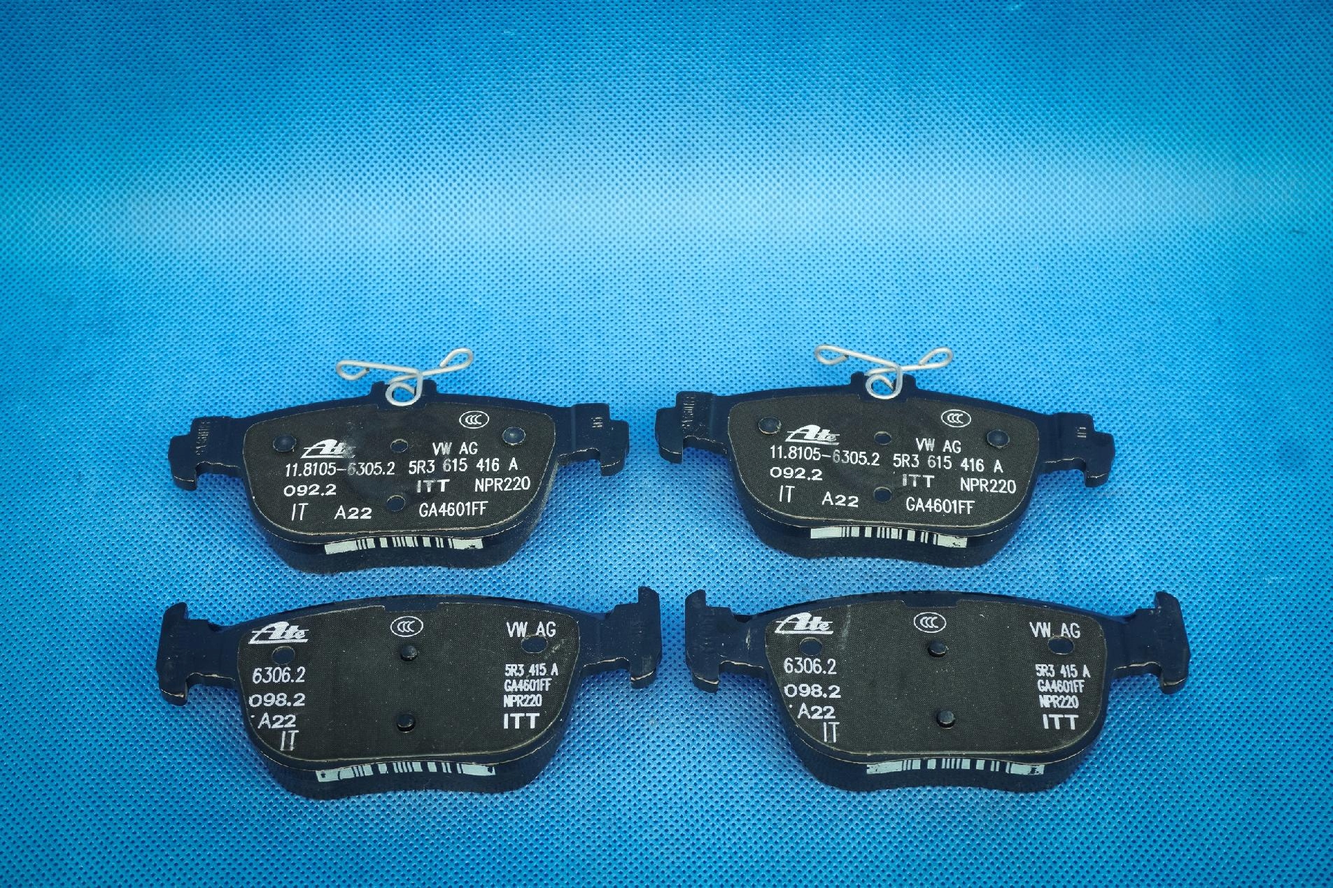 plates Audi A3 8Y Golf 8 5WA698451G