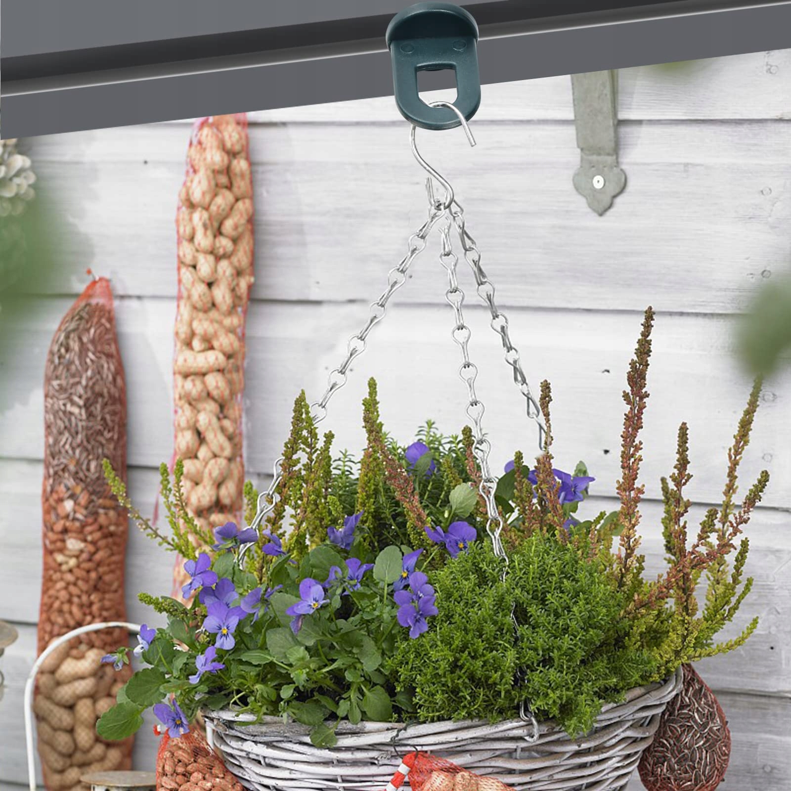 KLIPS MOCUJĄCY DO SZKLARNI KLIPSY DO ROŚLIN HAK Szerokość 0 m