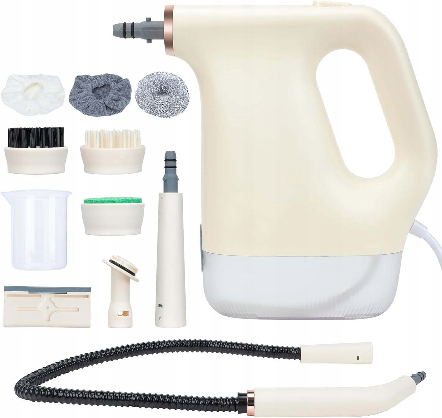 Myjka Parowa Czyścik Do Okien Steamer Parownica Zestaw 450ML Akcesoria