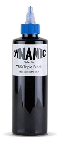 Dynamic Triple Black Tribal 240 ML Profesionální Inkoust Pro Dílnu