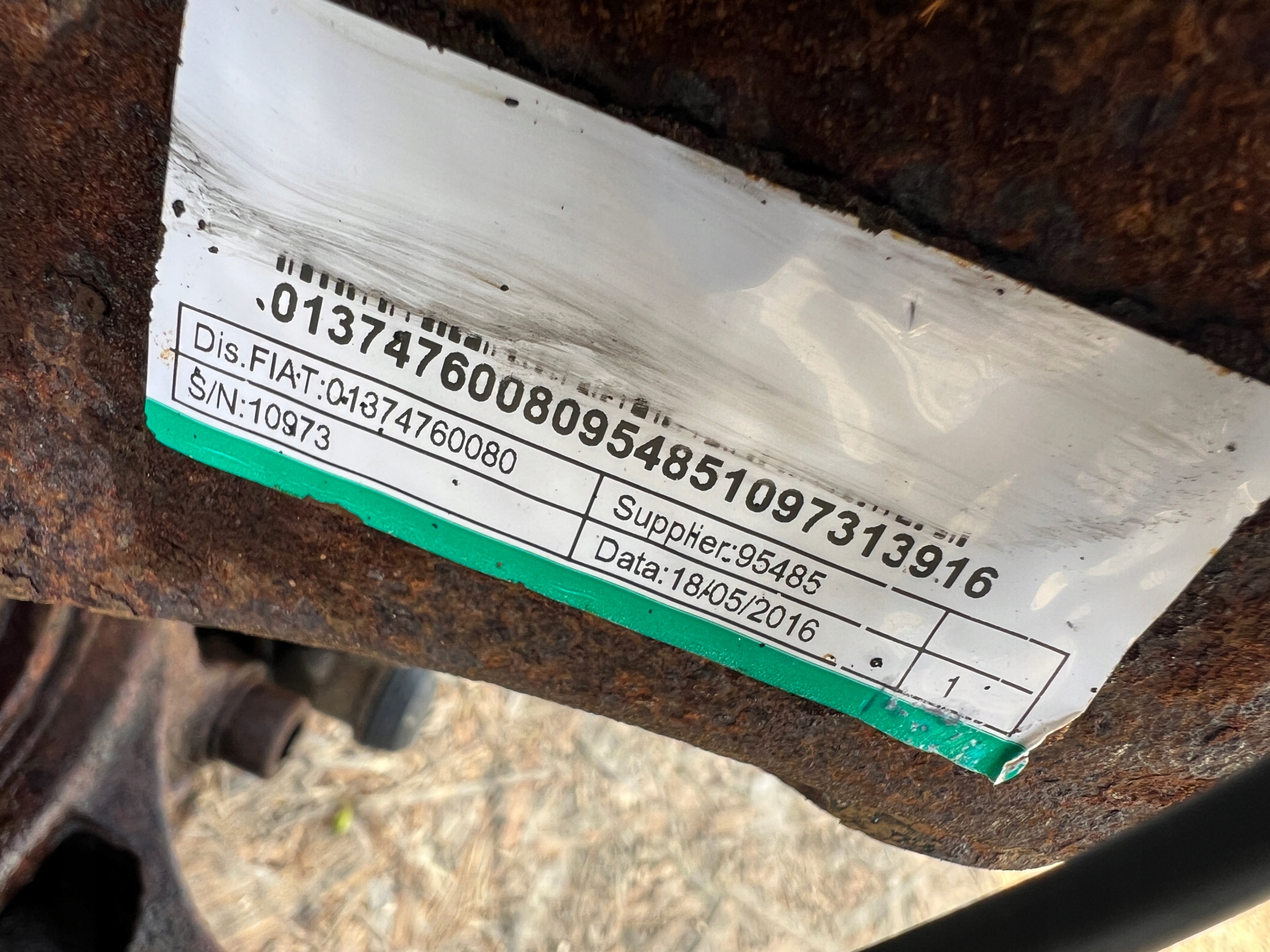 swing shock absorber left 16' DUCATO BOXER JUMPER 01374760080
