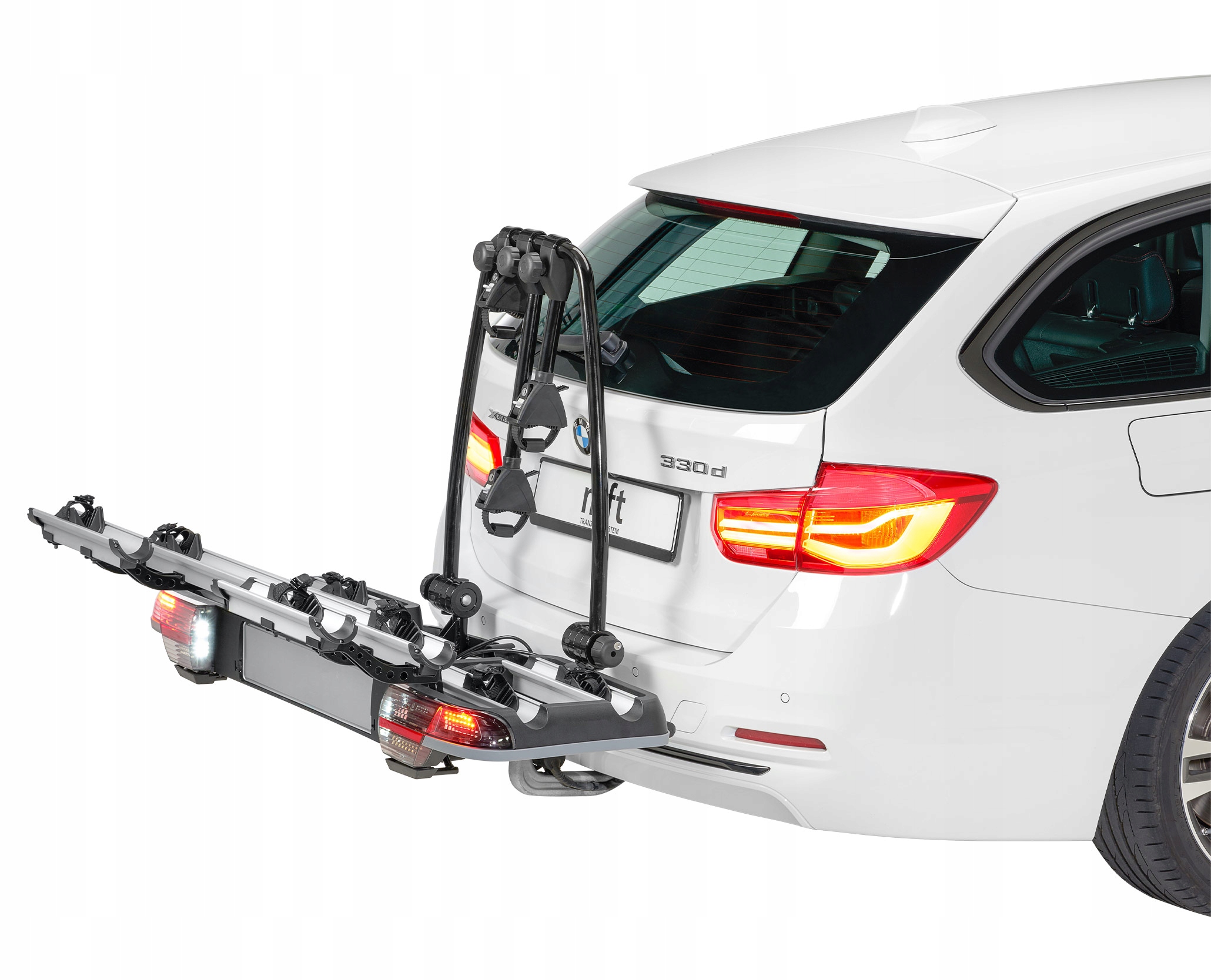 Bagaznik rowerowy MFT BackPower 3 rowery Outlet Type 13 pin