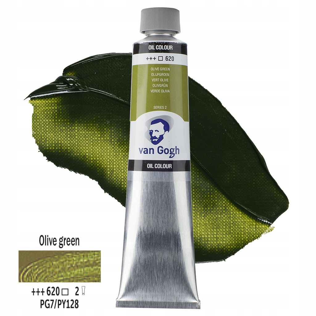 Barva Olejová Talens Van Gogh 200 ML 620 Olive Green