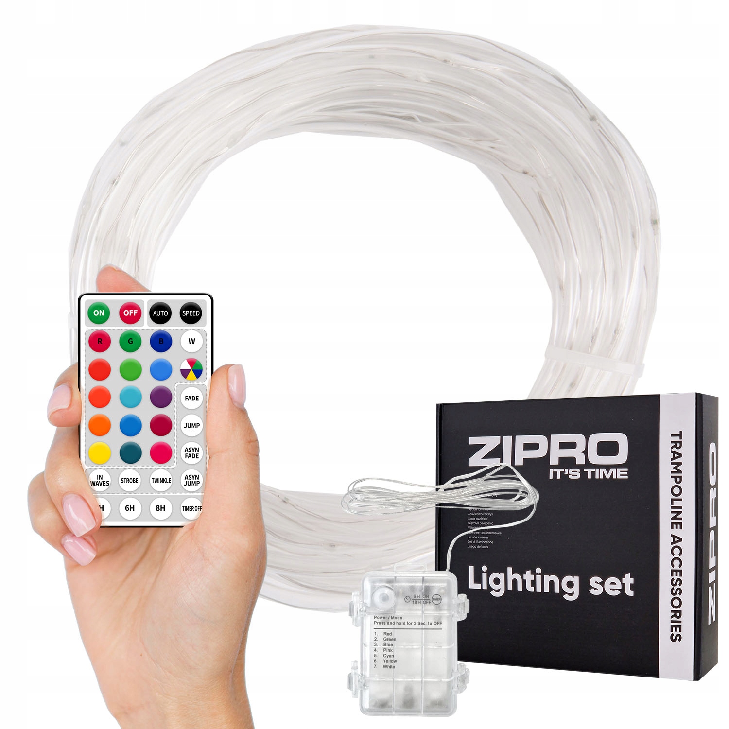 

Oświetlenie do Trampoliny 8FT 252cm Led Rgb 8m