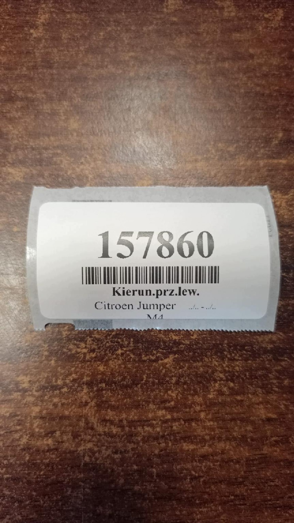 CITROEN JUMPER and indicator left front 35710747