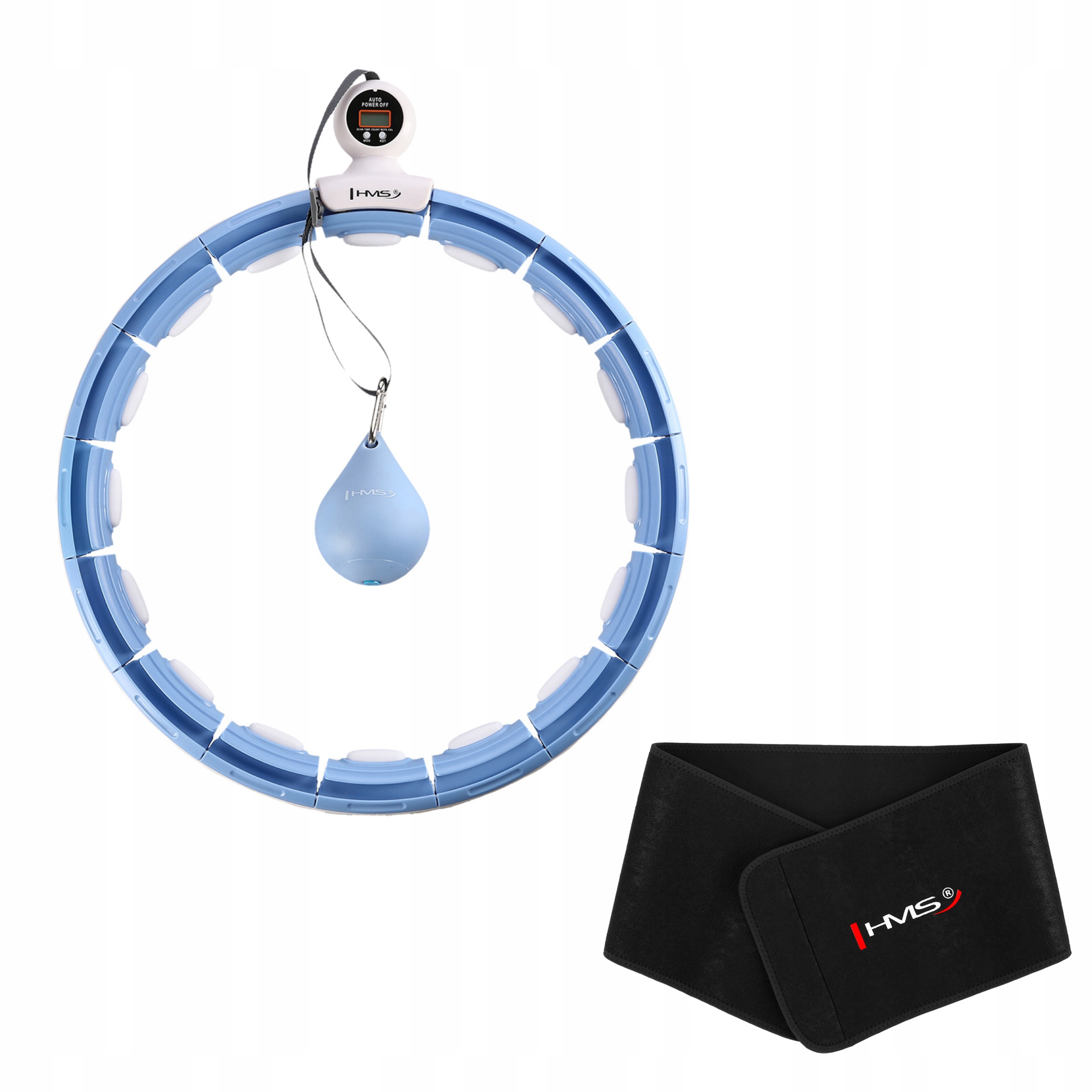 Hula Hoop s počítadlem Smart Zátěžový pás Neoprenový hubnoucí set