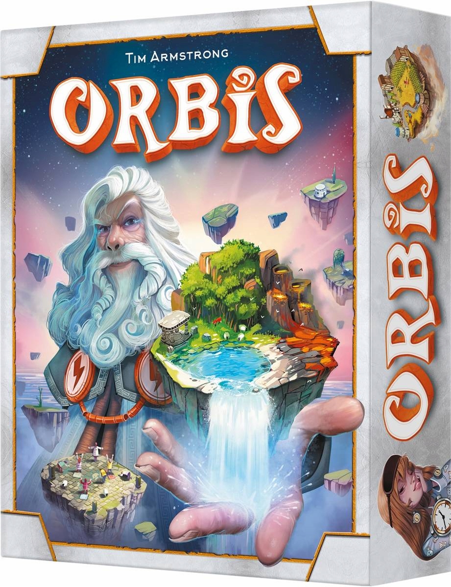 Gra planszowa Orbis po polsku Ułóż świat na nowo! Minimalna liczba graczy 2