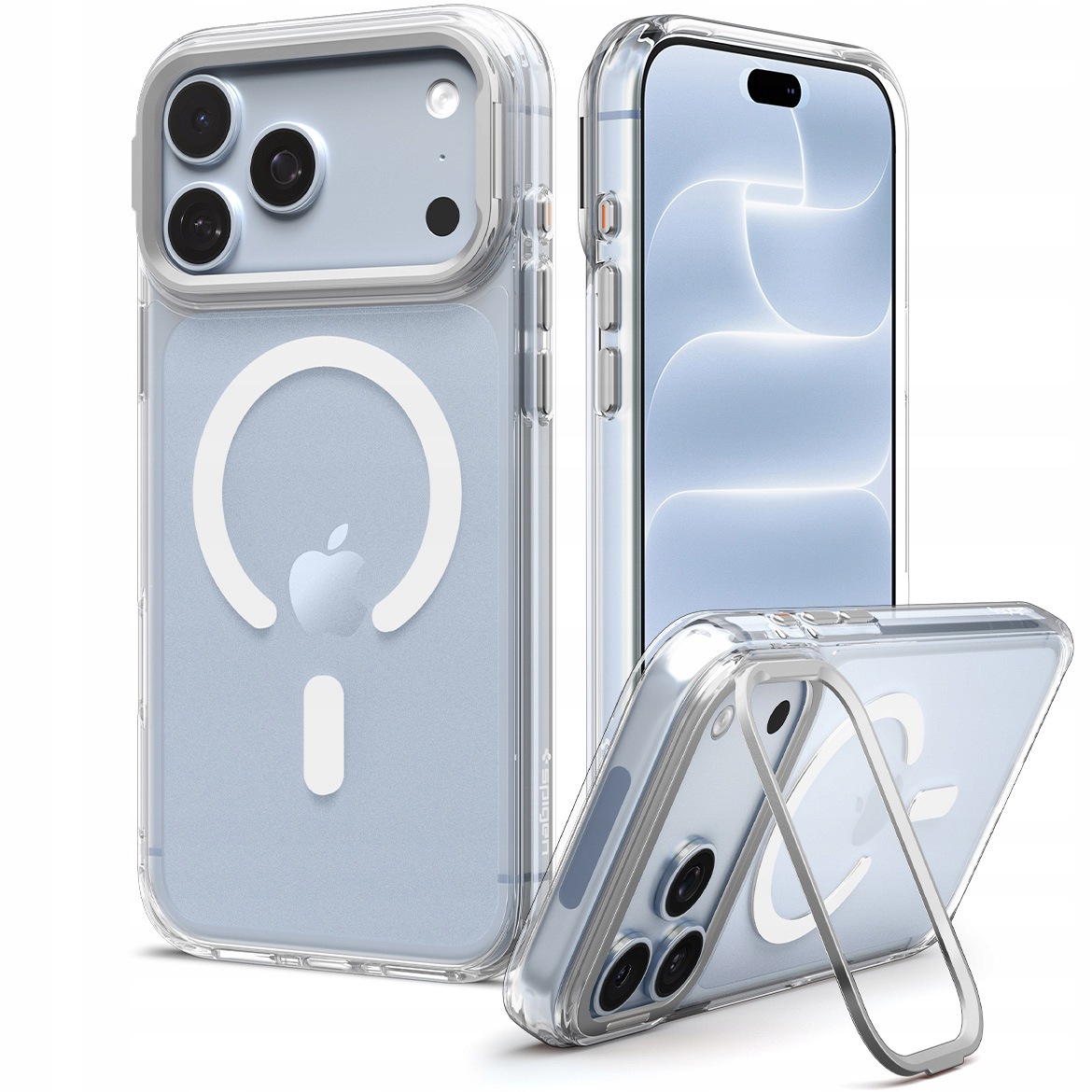 Pouzdro pro iPhone 18 Pro, Spigen Ultra Hybrid Optik S Mag, pouzdro pro MagSafe