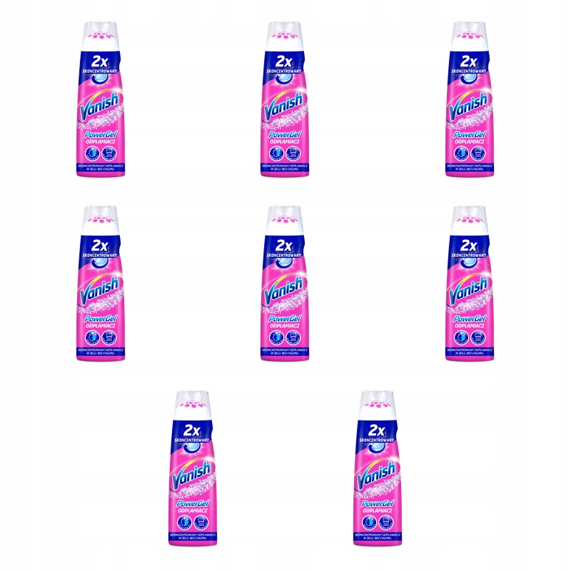 Vanish Gold Powergel Odstraňovač skvrn v gelu 200 ml X8