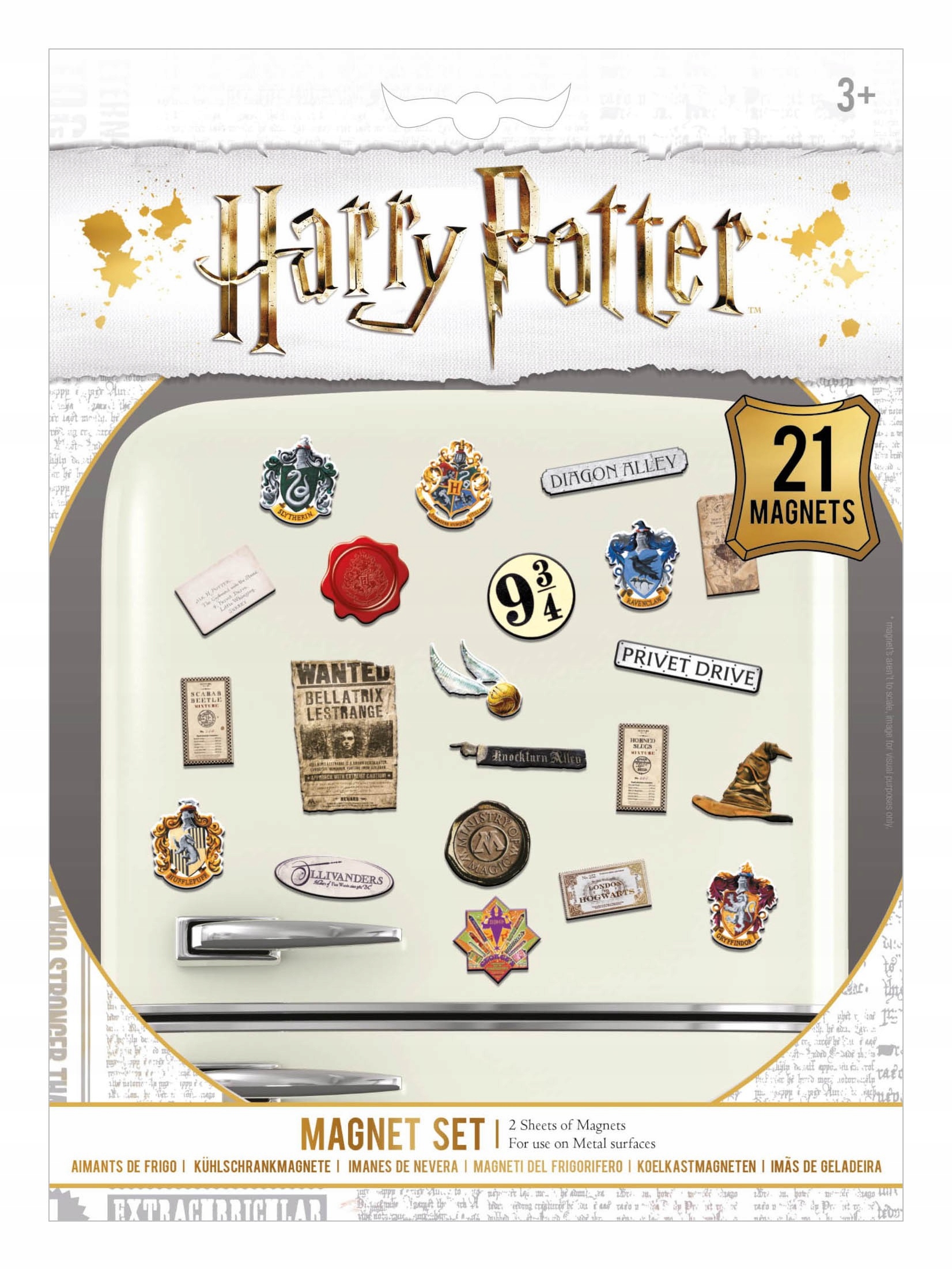 

Harry Potter Wizardry Magnesy Na Lodówkę