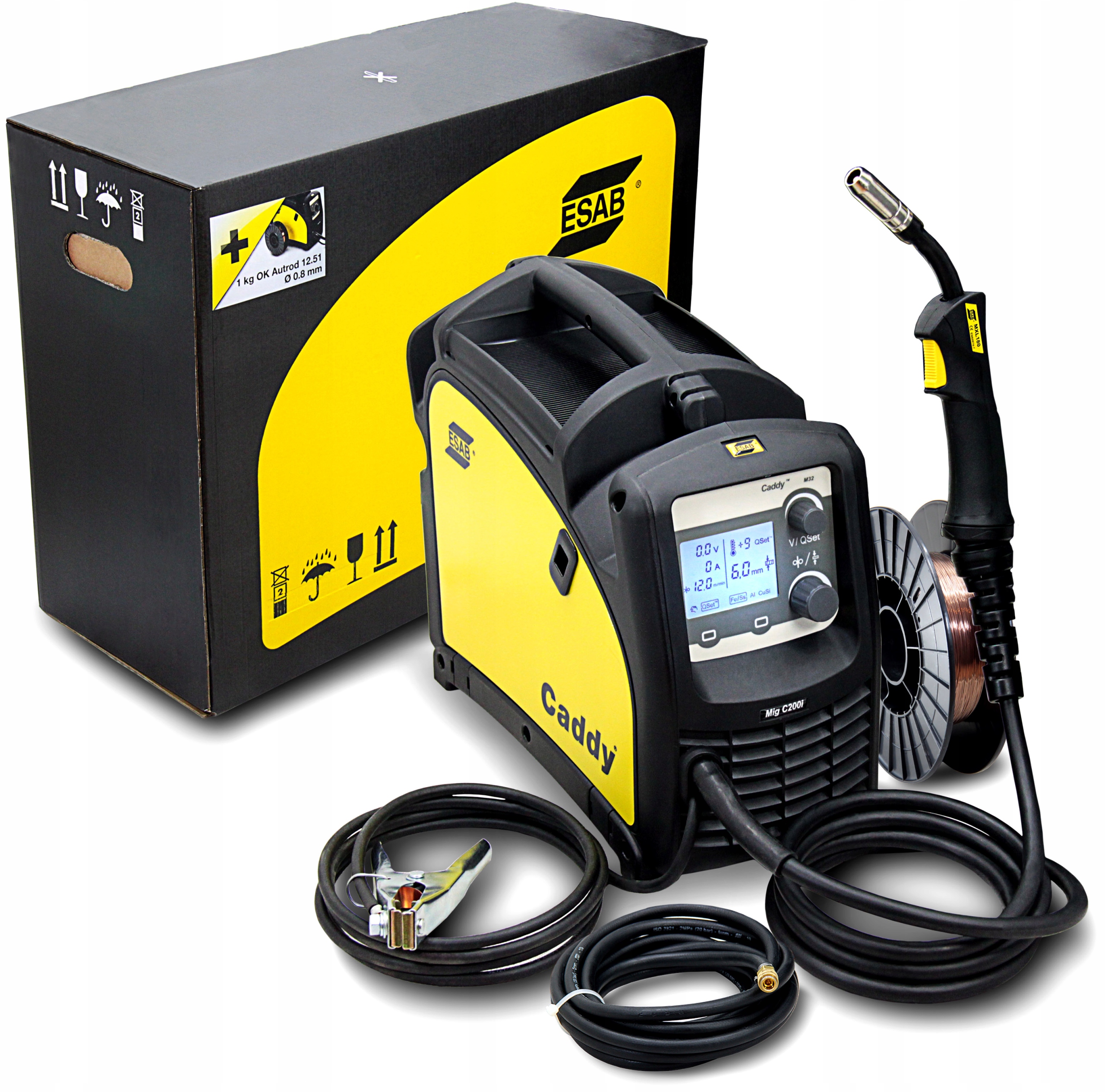 Зварювальний апарат migomat ESAB Caddy MIG c200i гарантія 3л