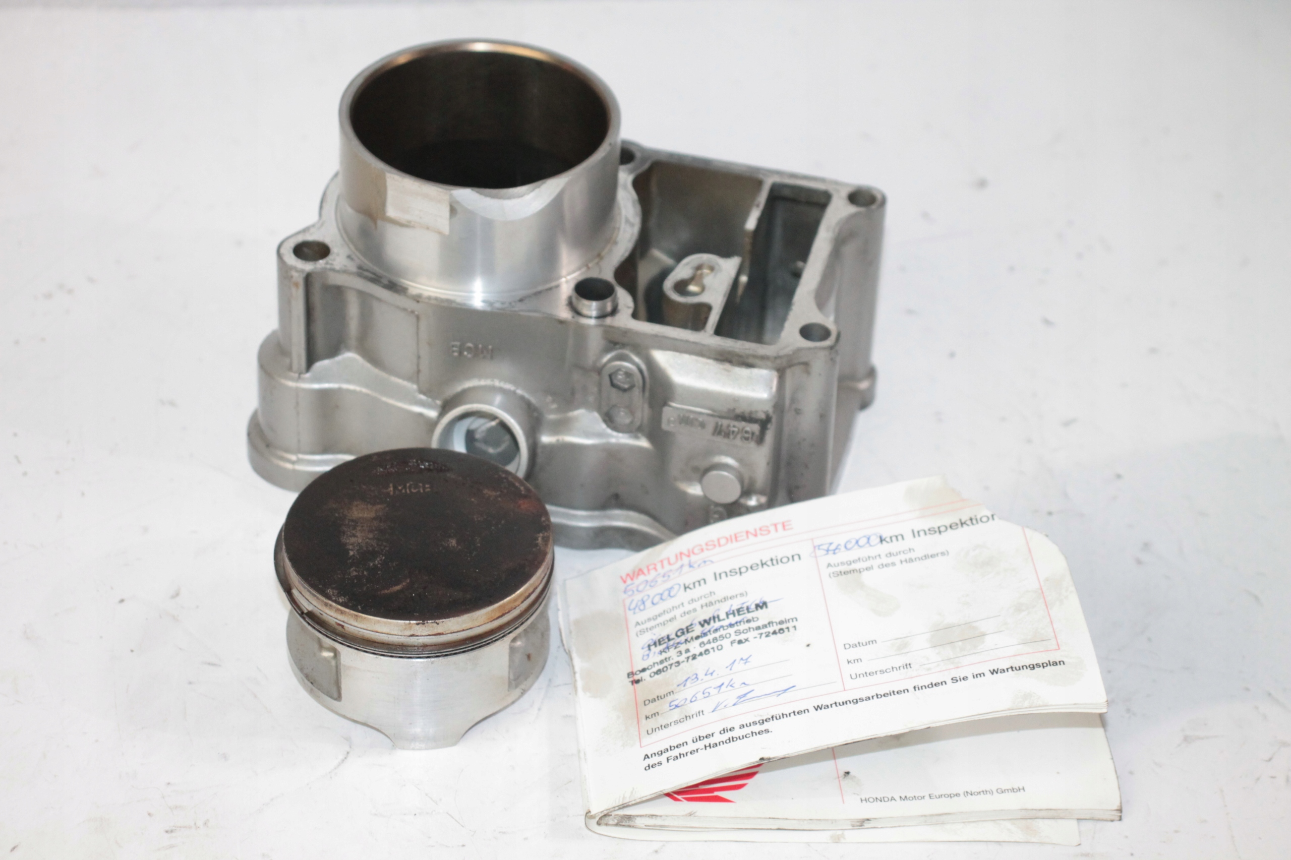 HONDA TRANSALP 650 XL CYLINDER + TŁOK TYŁ