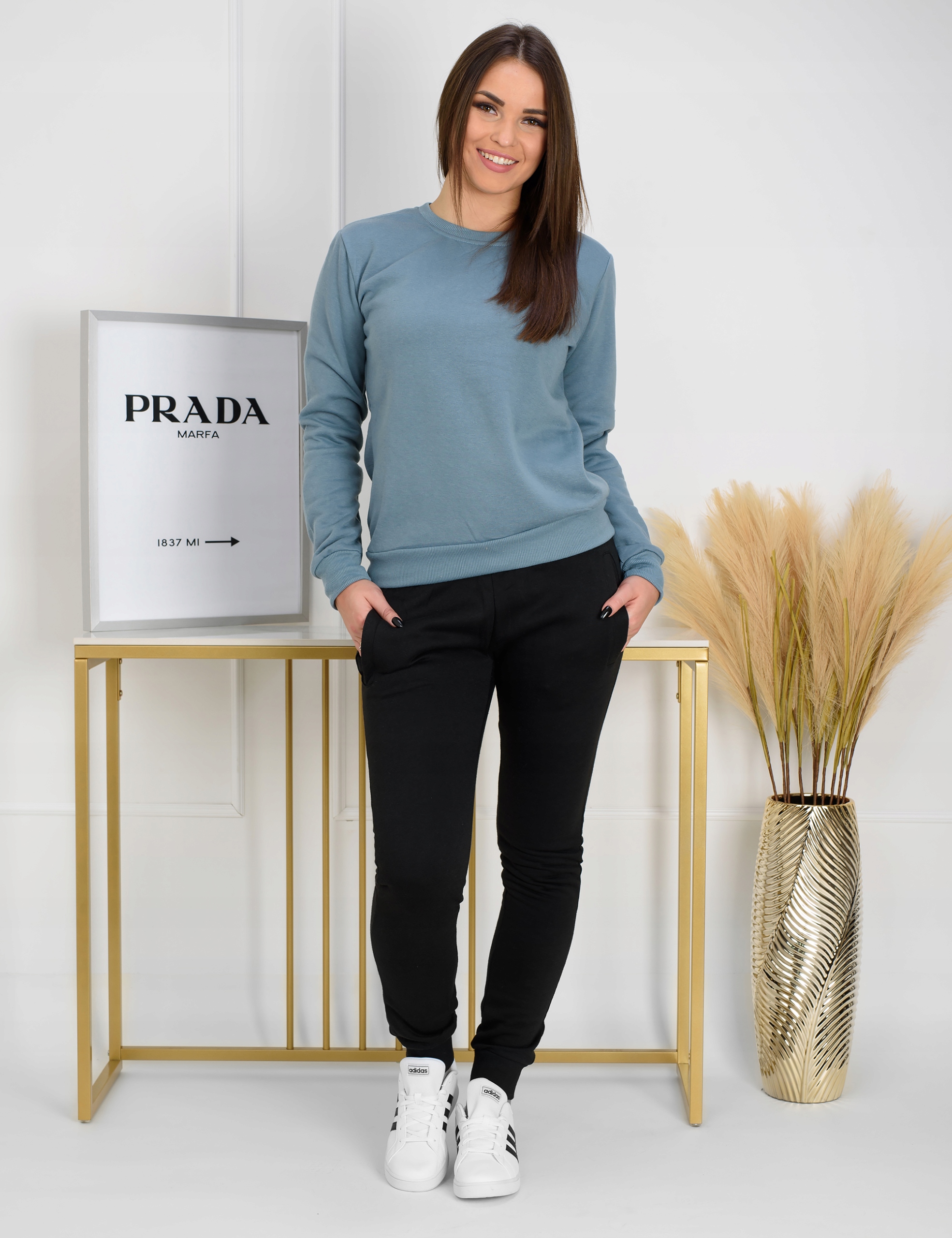 CK01 + D01 r. M DAMSKI KOMPLET DRESOWY Rękaw długi rękaw